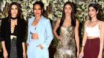 Sonakshi, Kiara, Kriti Sanon, Ananya Panday, Tara Sutaria Attend Manish Malhotra's Dinner Bash