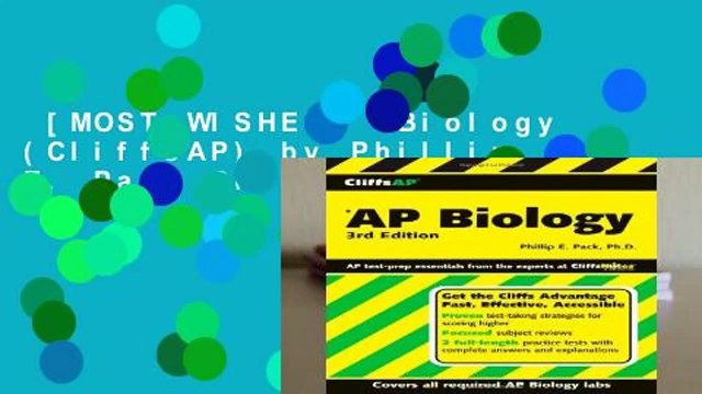 [MOST WISHED]  Biology (CliffsAP) by Phillip E. Pack Ph.D.
