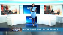 Notre-Dame fire unites France [International Edition]