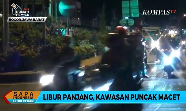 Libur Panjang Akhir Pekan, Jalur Jakarta-Puncak Dipadati Wisatawan