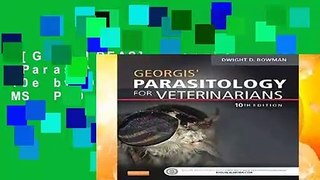 [GIFT IDEAS] Georgis  Parasitology for Veterinarians, 10e by Dwight D. Bowman MS  PhD