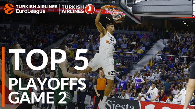 Top 5 Plays - Turkish Airlines EuroLeague Playoffs Game 2