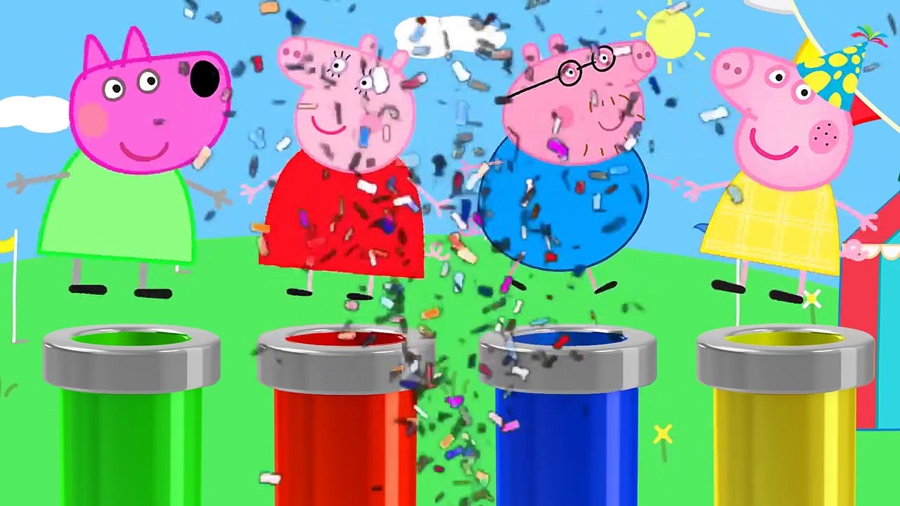 كرتون بالعربى جاد وعصومي براعم الجنة جاد وإياد طيور الجنة كرتون منصور learn color Peppa Pig #3