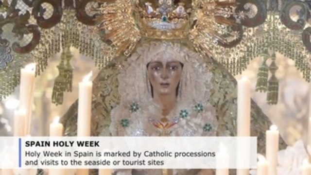 Break in the rain allows Easter processions to weave through Spain's streets