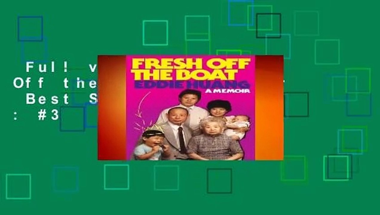 Full version  Fresh Off the Boat: A Memoir  Best Sellers Rank : #3
