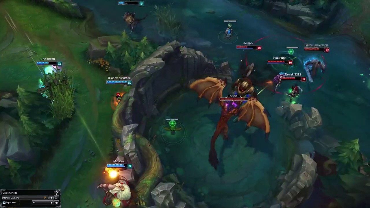 League of Legends: When your team steals dragon