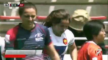 France 7 féminines domine la Russie au Kitakyushu 7s