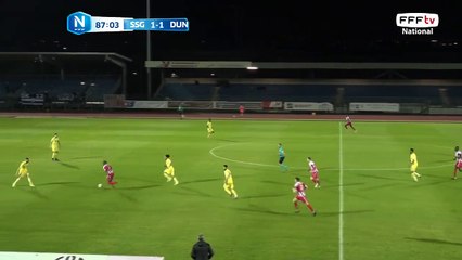 Bel enchaînement de l'attaquant!