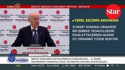 Bahçeli’den İmamoğlu’na çok sert sözler: Küresel kullanıma mesaj gönderiyor