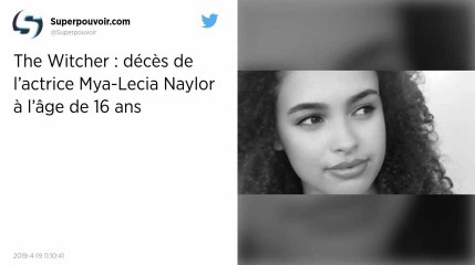 Mya-Lecia Naylor, une jeune actrice britannique, décède à l’âge de 16 ans