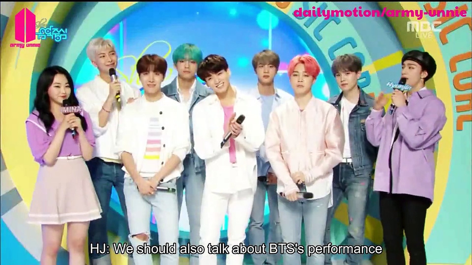 ENG] 190420 Music Core BTS Comeback Interview - video Dailymotion