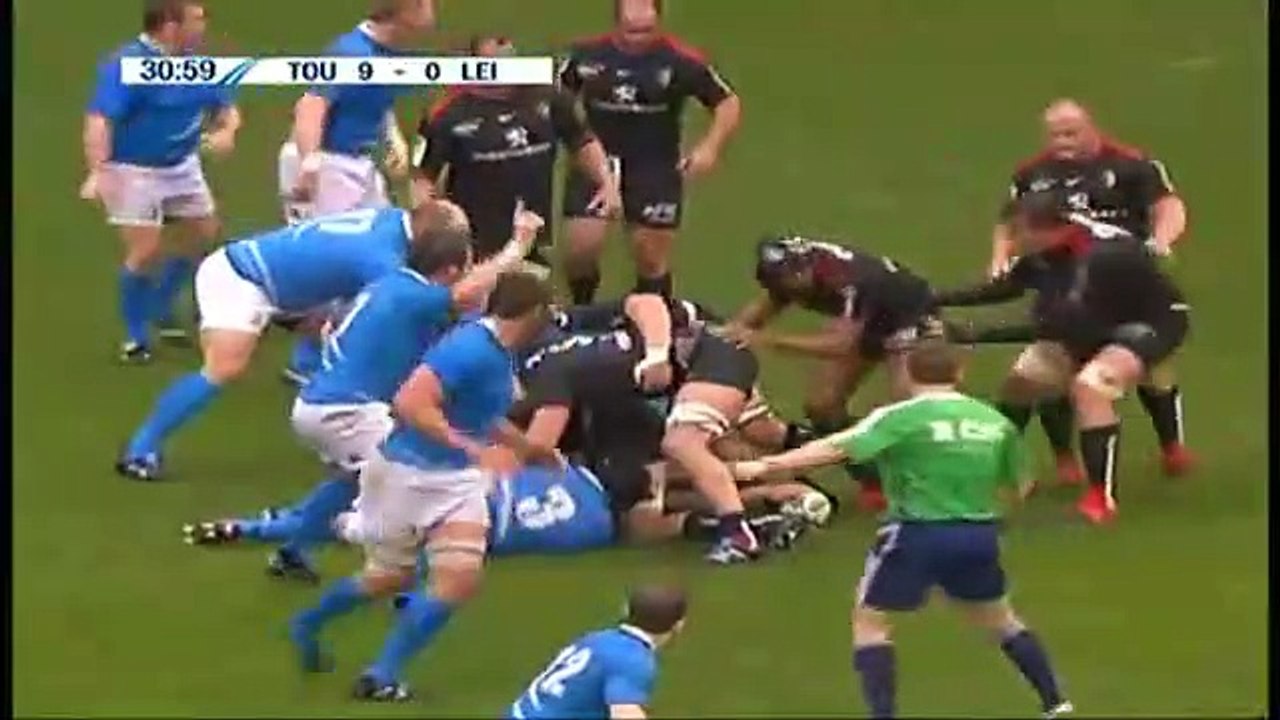Toulouse dominait le Leinster en demi-finale en 2010