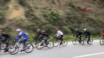 Spor Spor Cumhurbaşkanlığı Türkiye Bisiklet Turu'nun 5'inci Etabı Yağmur Altında Başladı