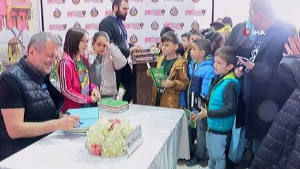 Minik yazarlar onkoloji hastaları yararına kitap yazdı