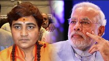 Sadhvi Pragya Thakur के Hemant Karkare वाले बयान पर एक्शन में चुनाव आयोग | वनइंडिया हिंदी