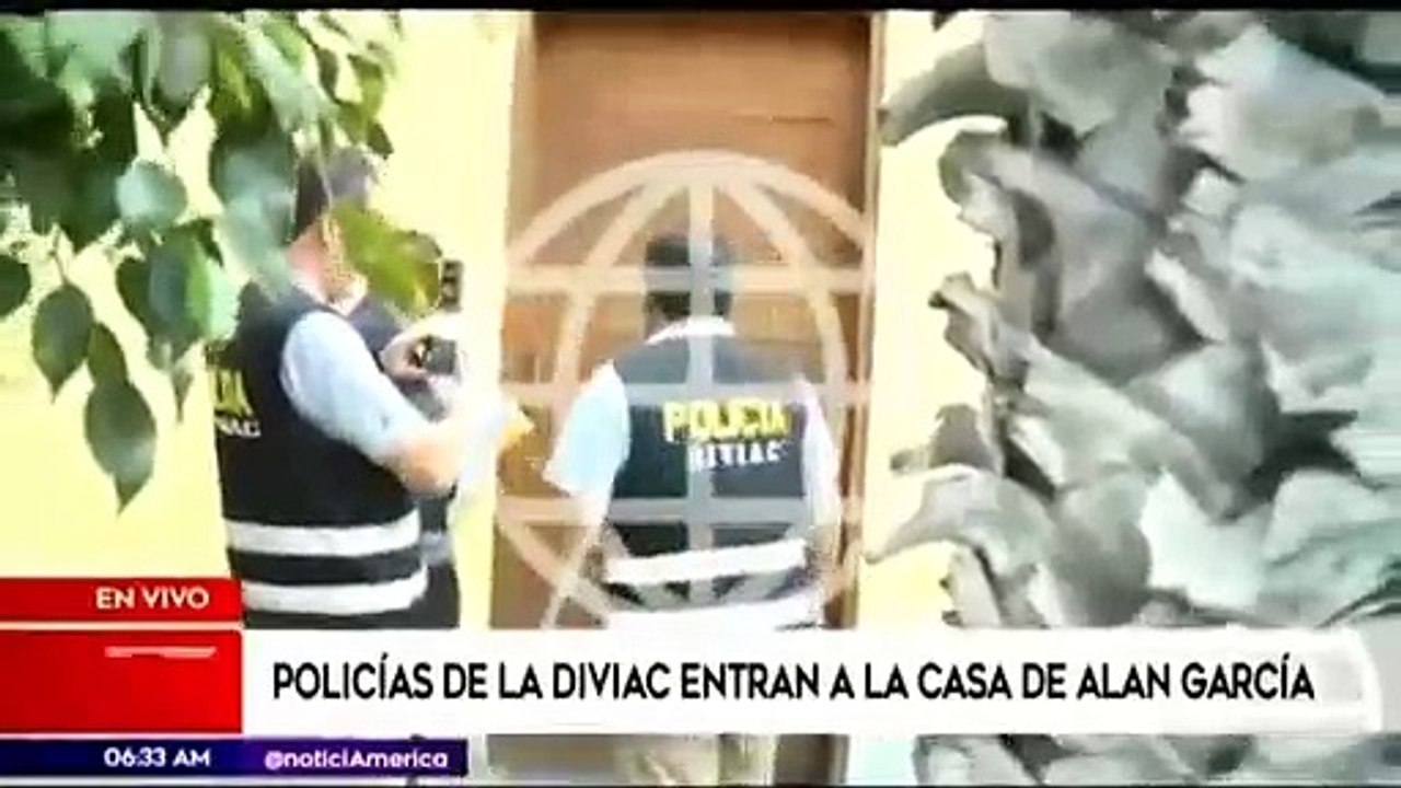 MOMENTO DEL SUPUESTO DISPARA DE ALAN EN SU CASA 0:39