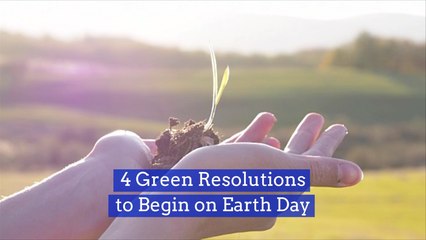 Green Resolutions For Earth Day