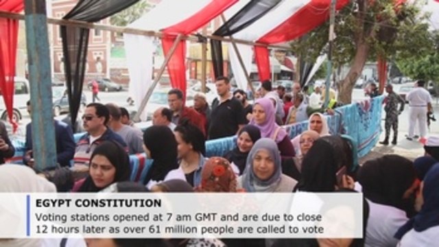 Egyptians begin to cast ballots in constitution reform referendum