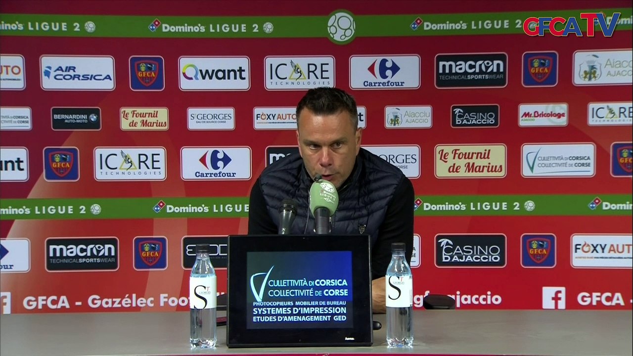 J33 - la réaction du coach après Metz (0-2)
