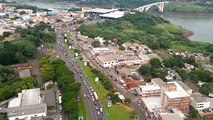 PRF registra aumento do fluxo de veículos na região da Ponte da Amizade