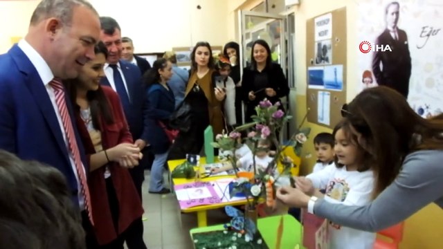 Burhaniye’de Anaokulunda Bilim Fuarı coşkusu