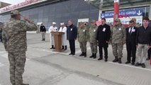Hakkari Şehit Askerler İçin Yüksekova'da Uğurlama Töreni Düzenlendi-1