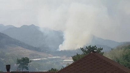 충남 계룡산에 잇단 불...1명 숨져 / YTN