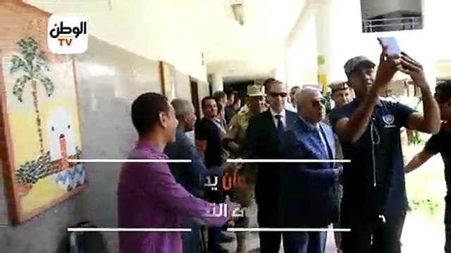 محافظ أسوان يدلي بصوته في الاستفتاء على التعديلات الدستورية