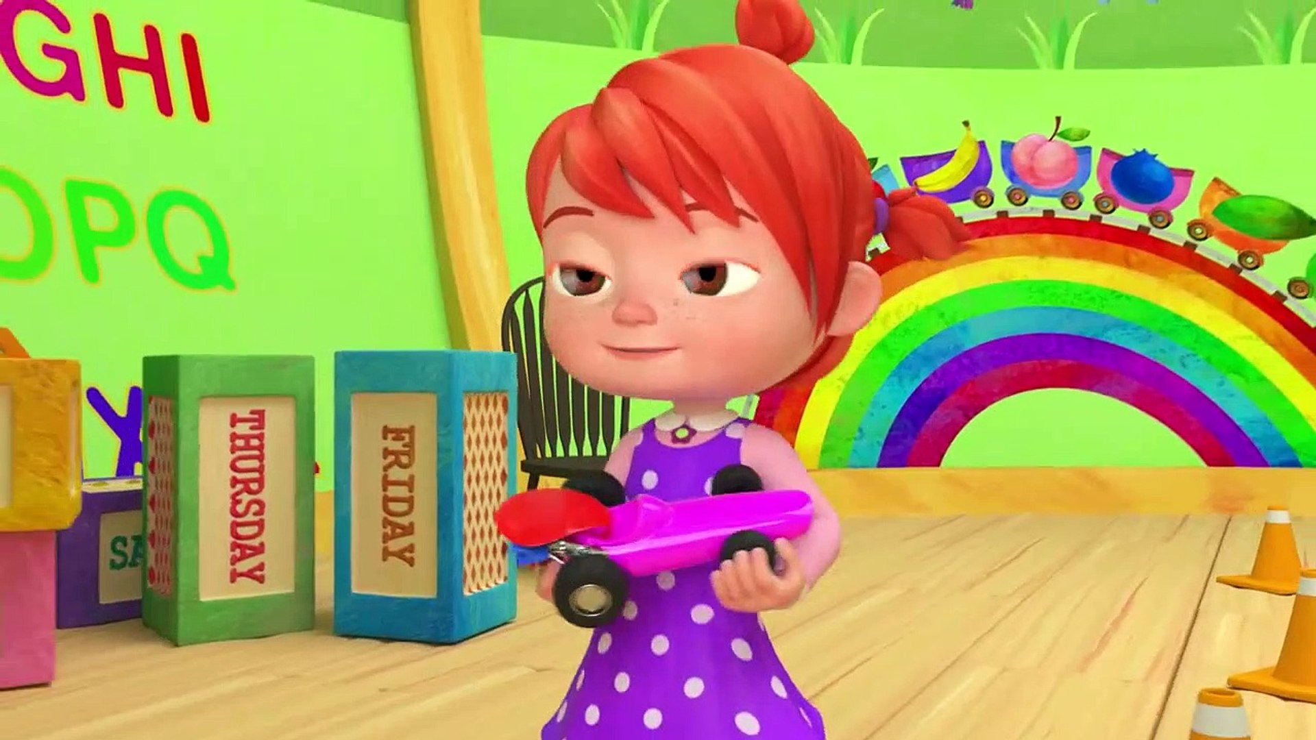 Toy Balloon Car Race Best Compilation Nursery Rhymes Kids Songs
