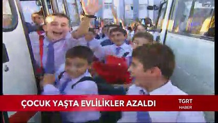 Çocuk Yaşta Evlilikler Azaldı