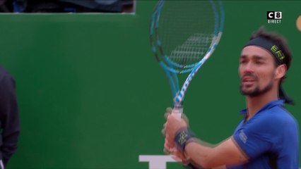 Fognini remporte tous les bras de fer de fond de court