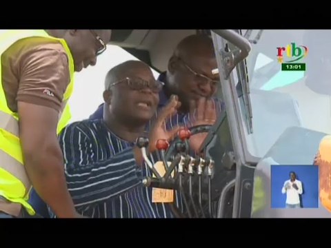 RTB/Lancement des travaux des infrastructures du 11 Décembre 2019 par le ministre de l’administration territoriale de la décentralisation et de la cohésion sociale