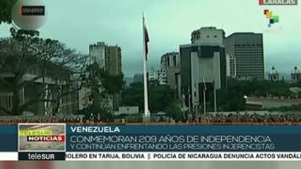 Pueblo venezolano conmemora 209 años del inicio de la independencia
