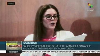 Ecuador: AN desestima denuncia contra su presidenta, Elizabeth Cabezas