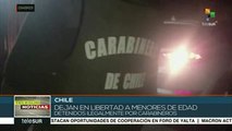 Chile: liberan a estudiantes detenidos ilegalmente por carabineros