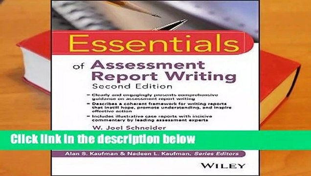 Full version Essentials of Assessment Report Writing (Essentials of Psychological Assessment)