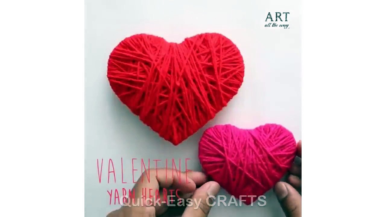 10+ DIY Valentine's Day Crafts and Romantic Room Decor Ideas