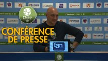 Conférence de presse Clermont Foot - AC Ajaccio (0-0) : Pascal GASTIEN (CF63) - Olivier PANTALONI (ACA) - 2018/2019