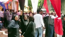 بشرة خير.. المصريون يبهرون العالم بالطوابير أمام لجان الاستفتاء