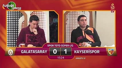 Diagne'nin golünde GS TV spikerleri