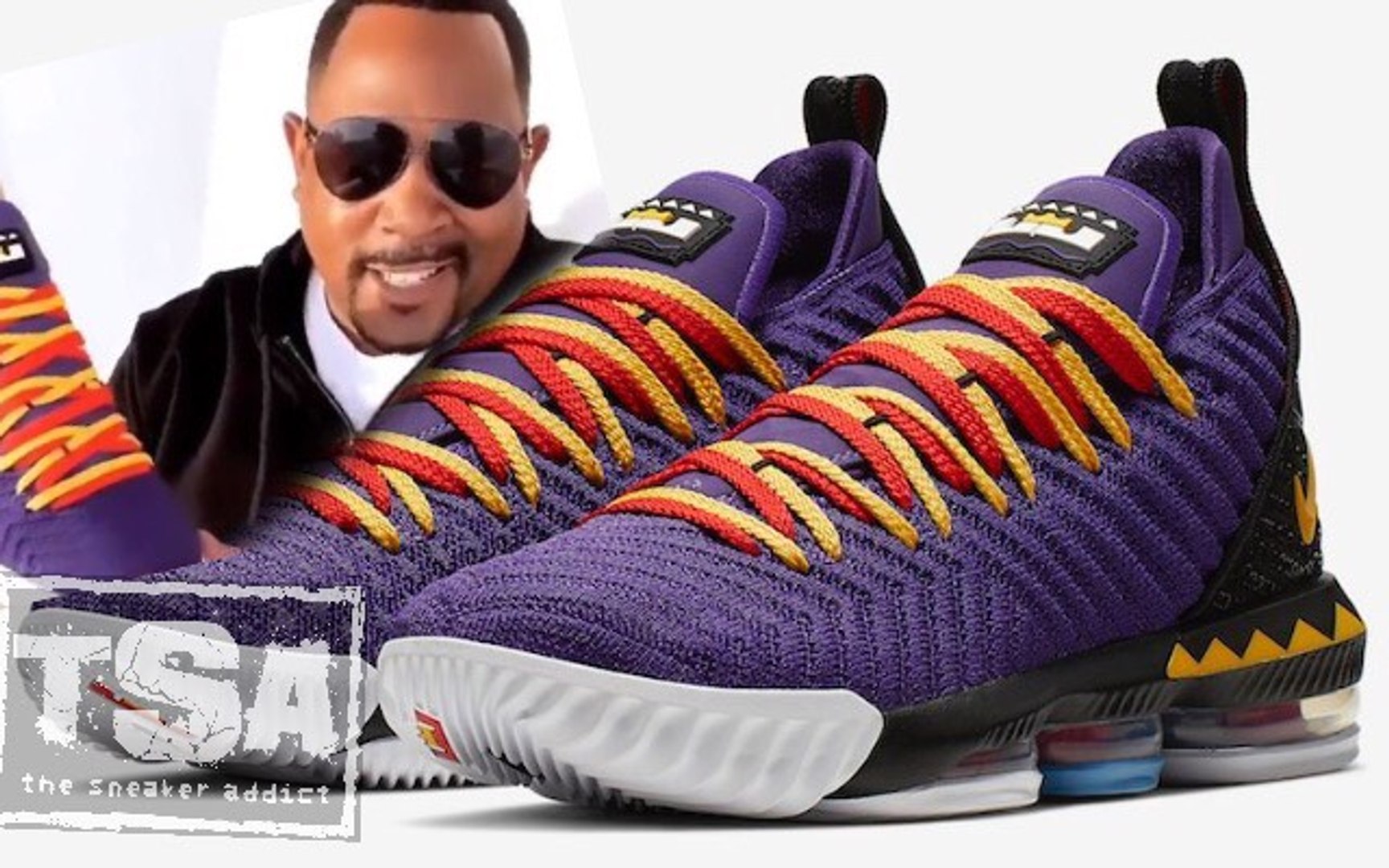 Martin Lawrence Nike Lebron James 16 Sneaker Inspired by the TV Show -  video Dailymotion