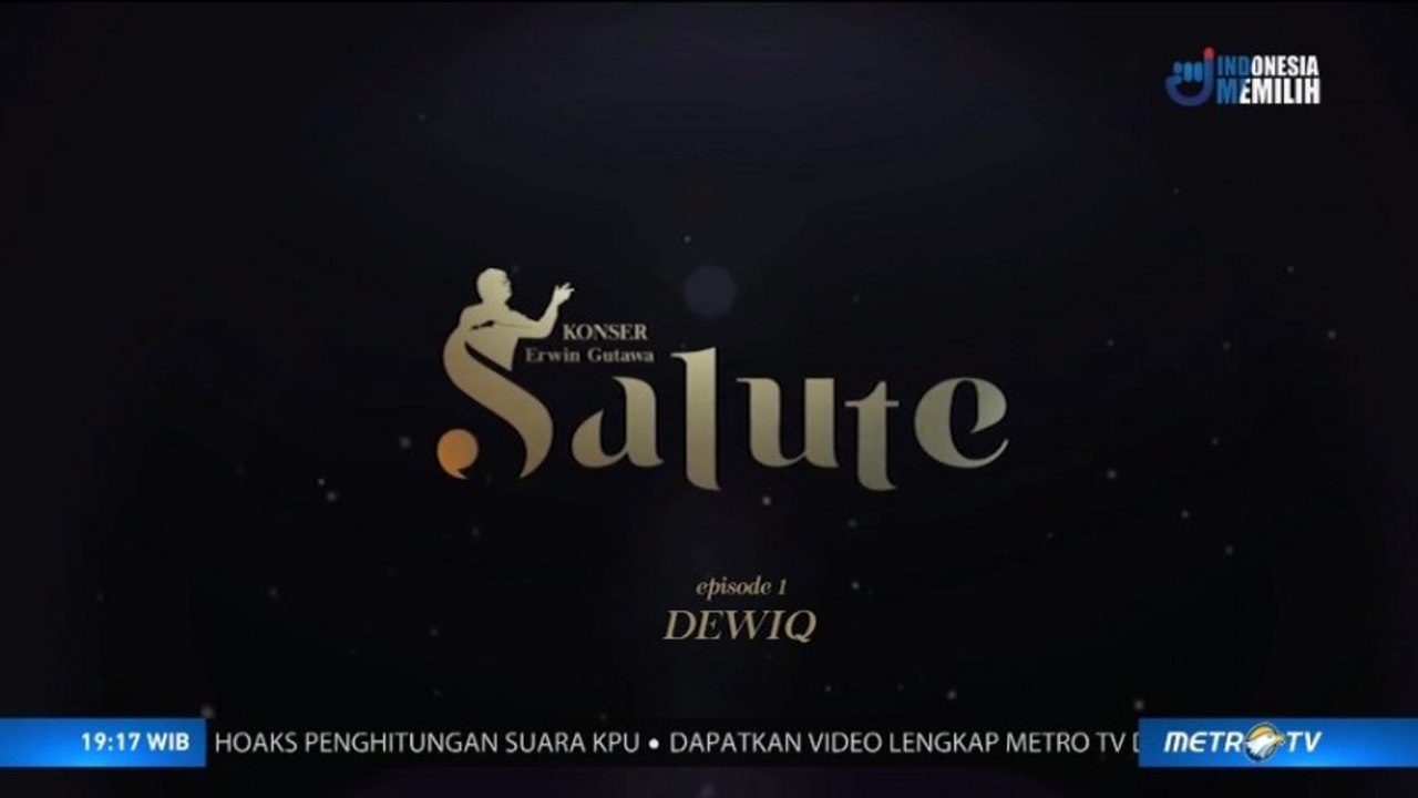 Konser <i>Salute</i> Erwin Gutawa untuk Dewiq (1)