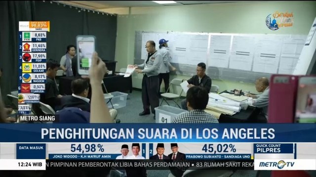 Livi Zheng Filmkan Penghitungan Suara Pemilu 2019 di LA