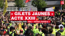 «Gilets jaunes», acte 23: rencontre avec des «street-medics»
