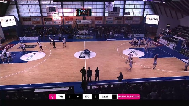 LFB 18/19 - PO 1/4r : Tarbes - Lyon