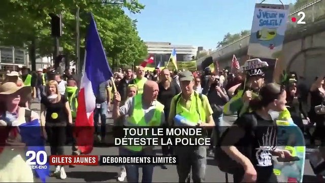 Gilets jaunes : débordements limités
