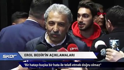 Kayserispor Başkanı Erol Bedir: ‘Fatih Terim, Arda Kardeşler’le birlikte taraftarı selamlasın isterdim!’