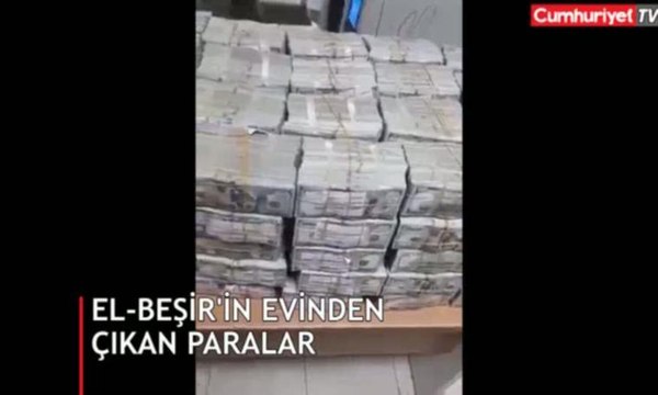 Devrik Sudan lideri El Beşir'in evinde 130 milyon dolardan fazla nakit bulundu