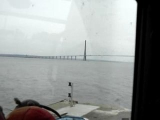 Zoli vu sur le pont de normandie