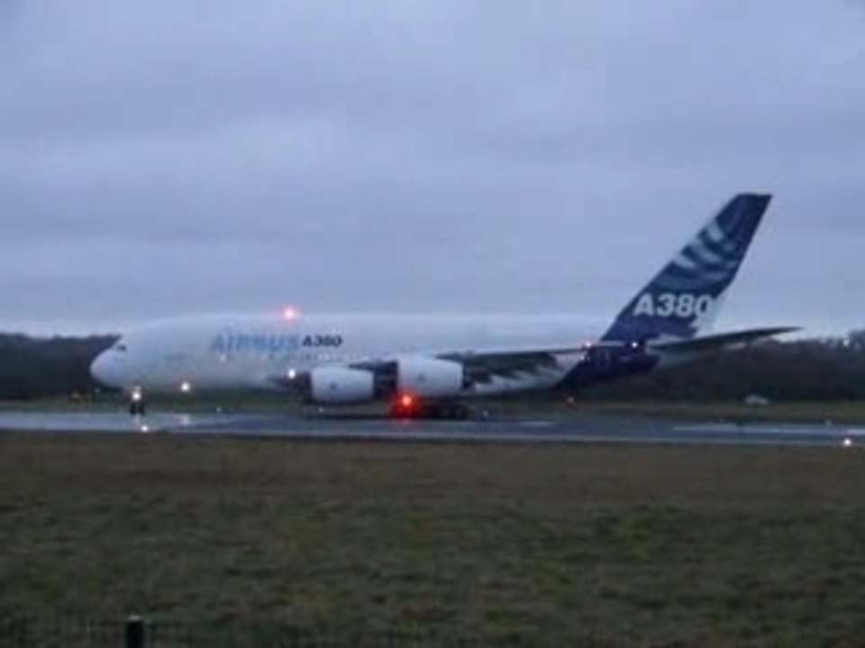 A380 F-WWEA Entraînement à Brest